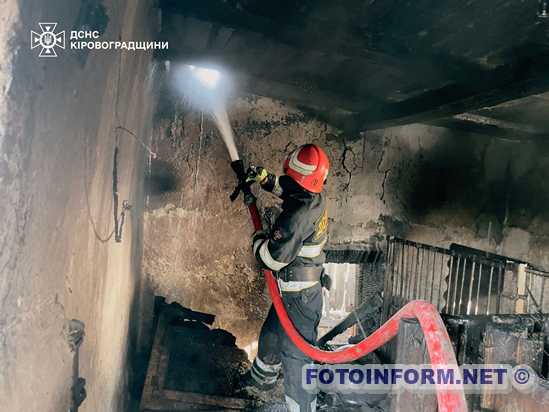 На Кіровоградщині рятувальники загасили п’ять пожеж 